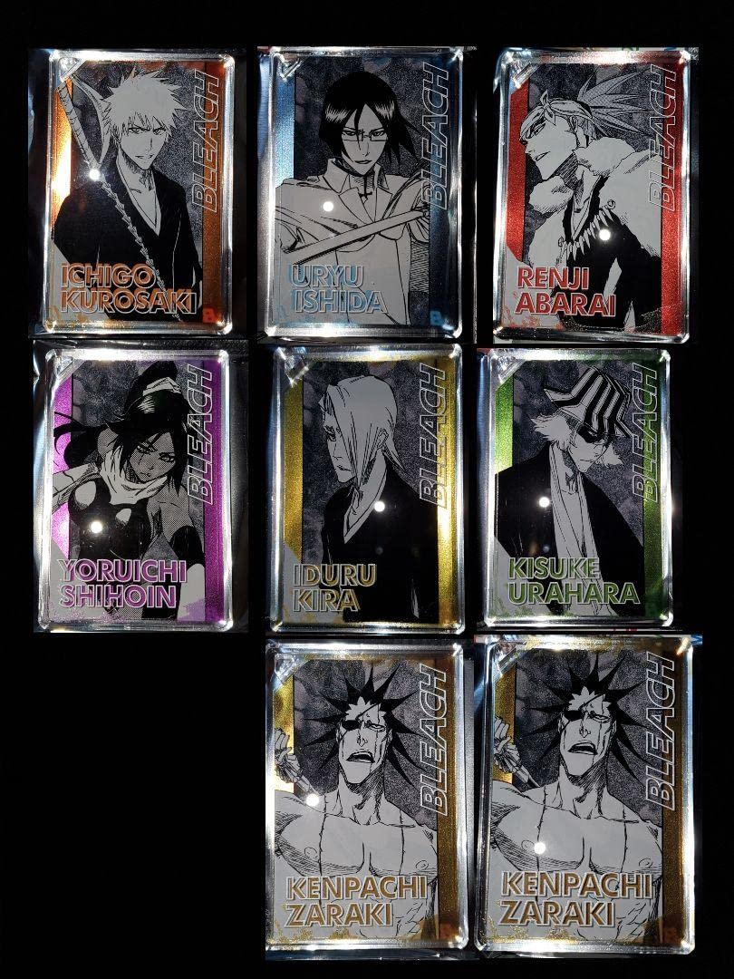 BLEACH ドミノ風アクリルキーホルダーコレクション 未開封 6点セット Amazon.co.jp: BLEACH ドミノ風アクリルキーホルダー